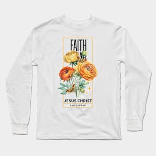 Faith Wear Jesus Christ Long Sleeve T-Shirt